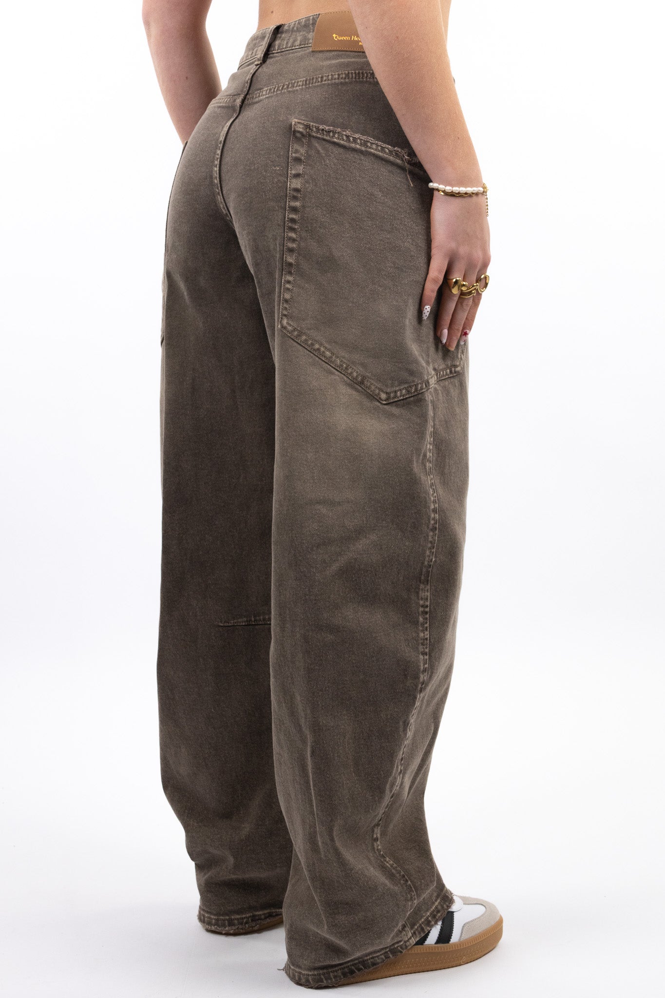 Brooklyn Cargo Balloon Jeans