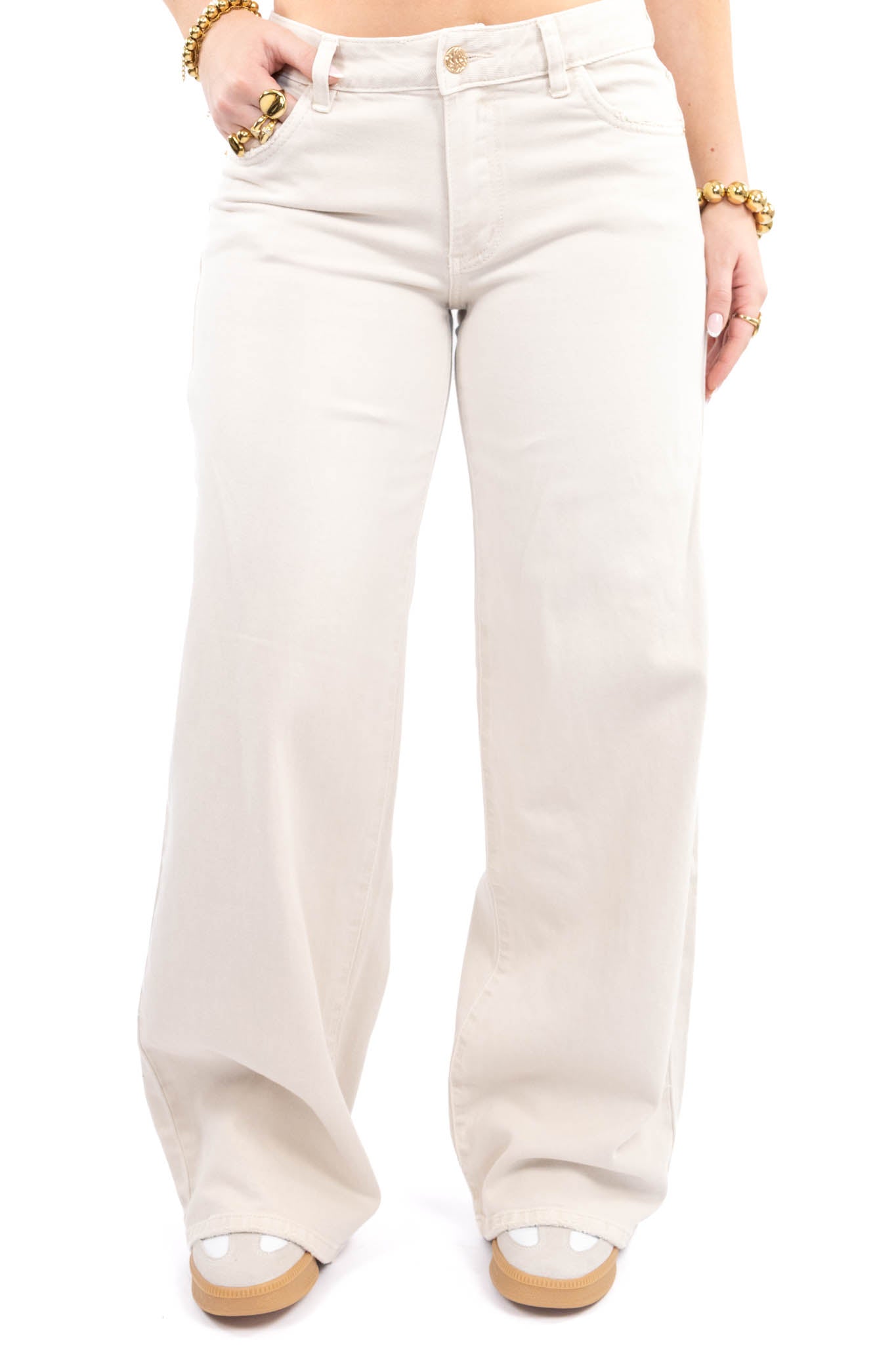 Low Waist Wide Leg Jeans