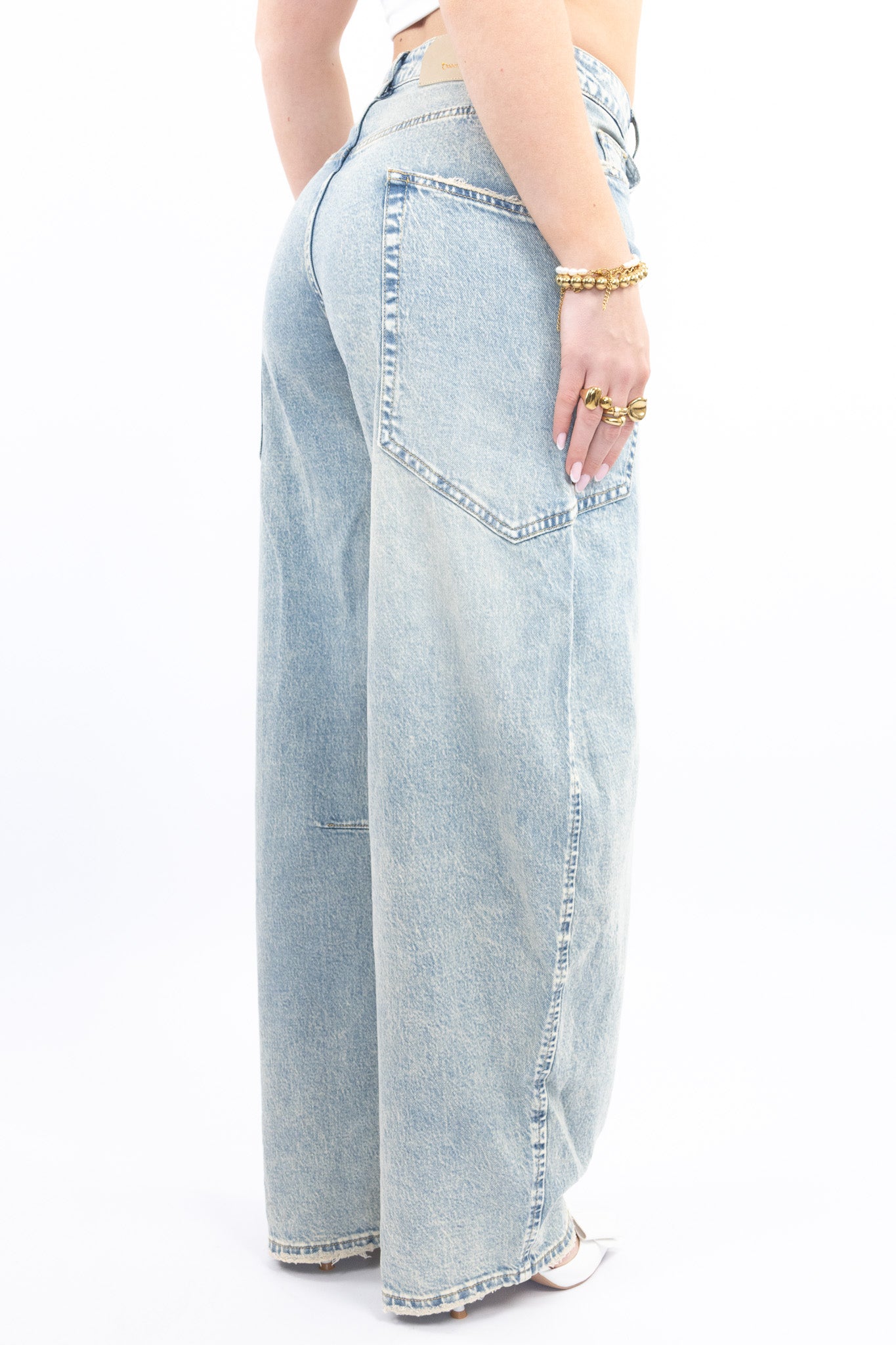 Brooklyn Cargo Balloon Jeans