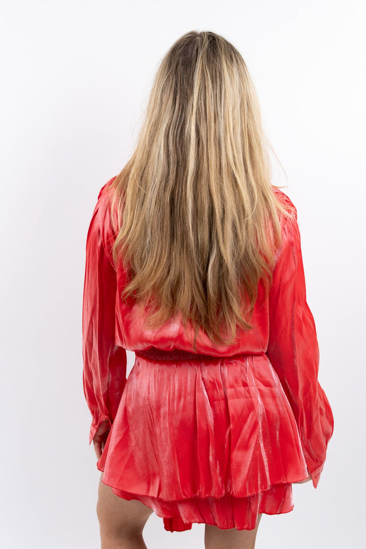 Fae satin dress