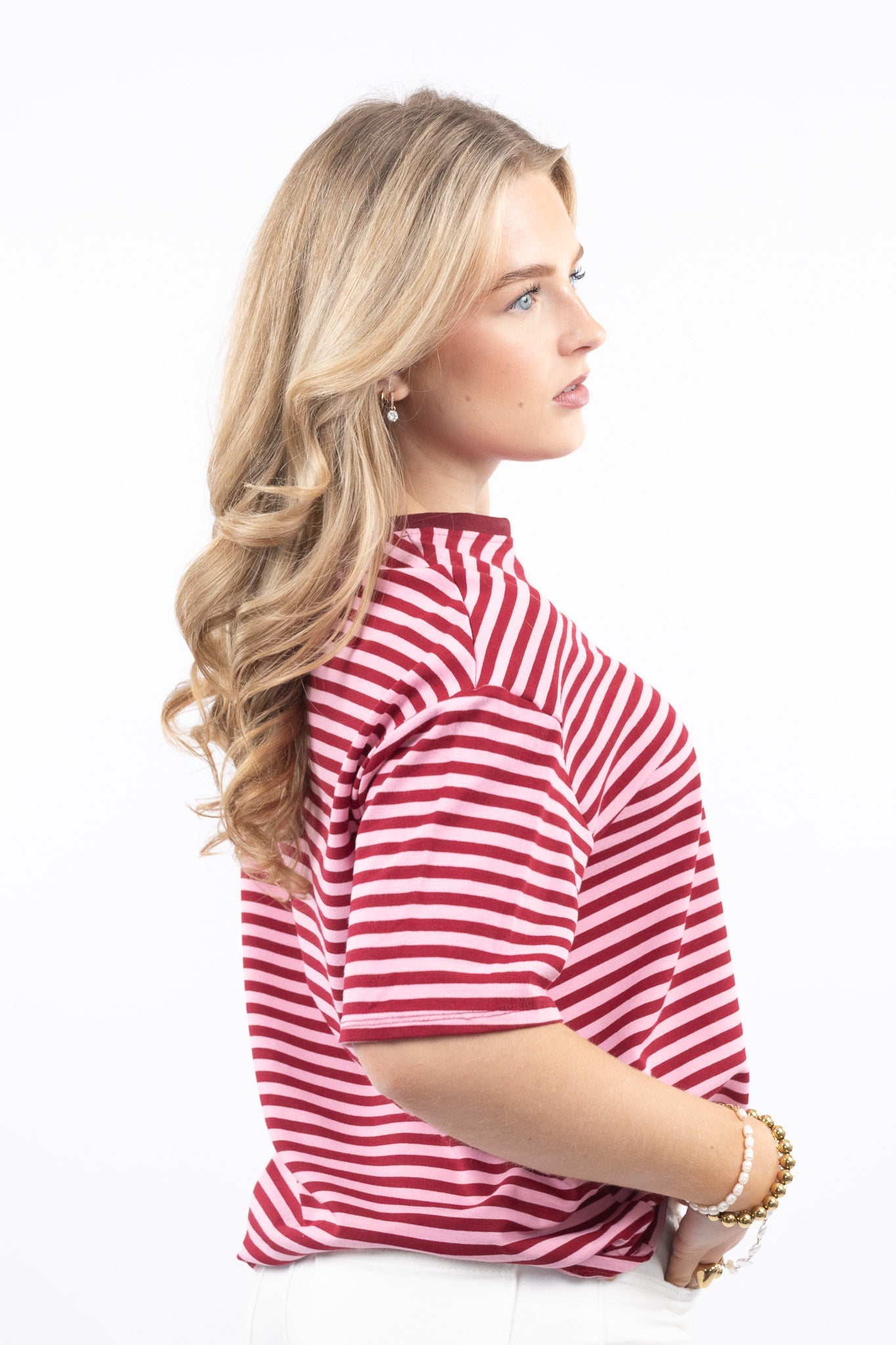 Short Sleeve Stripe Tee