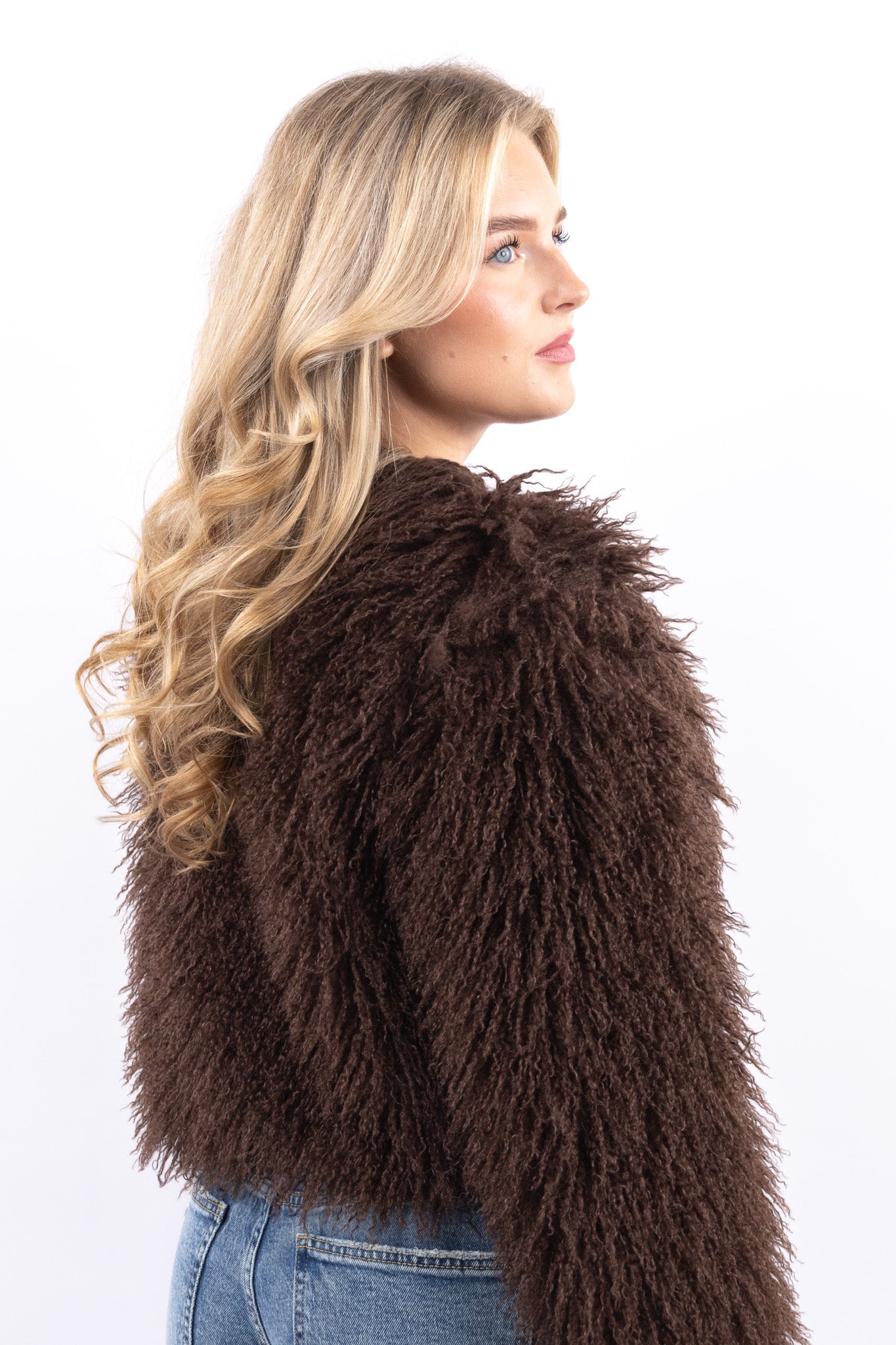Crop Fur Jacket