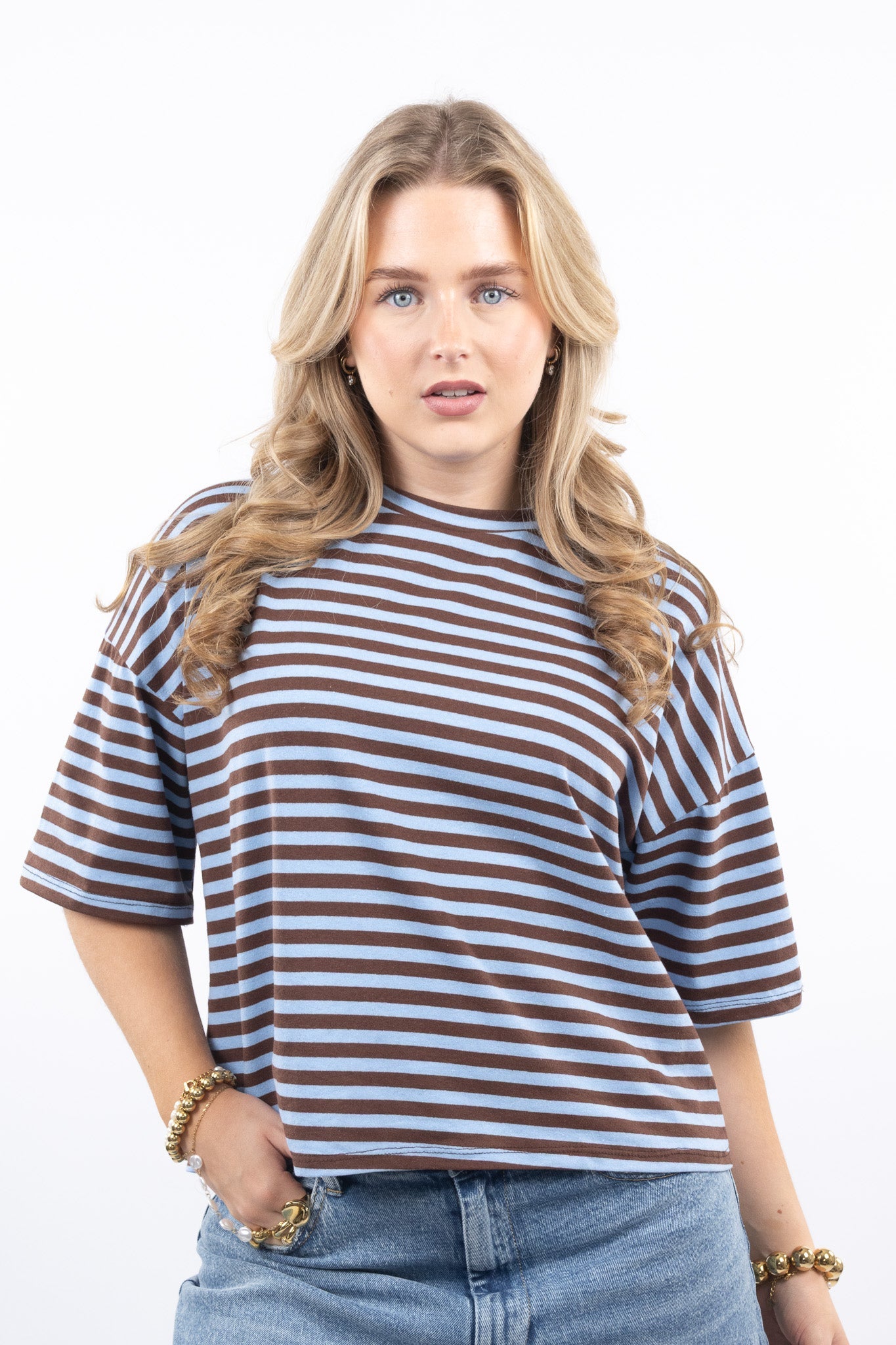 Oversized Striped T-Shirt