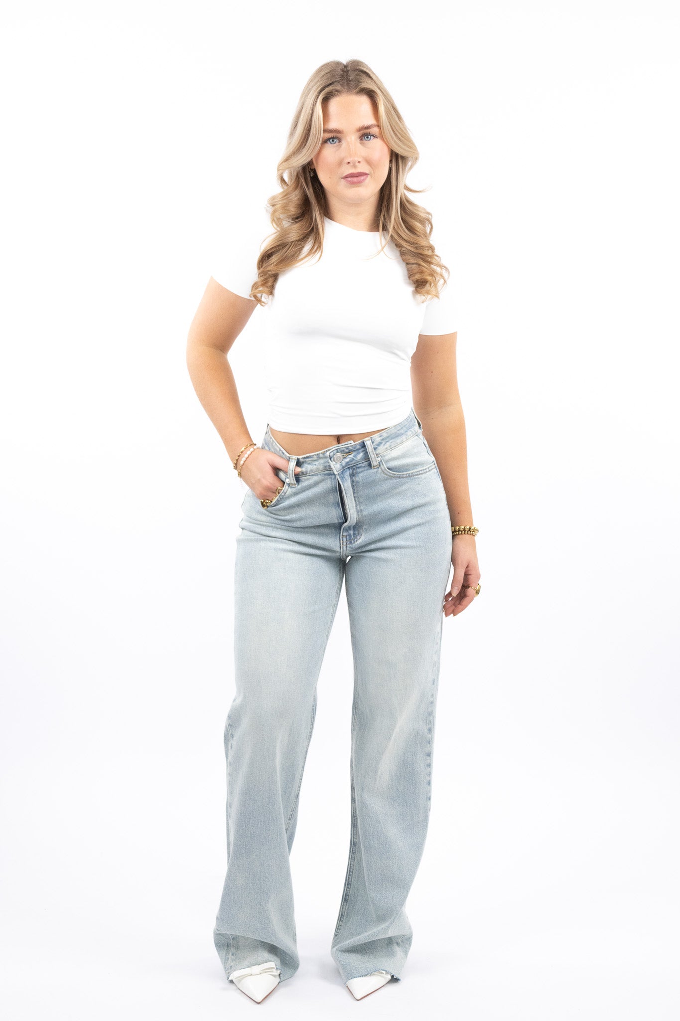 Jacky wide leg jeans