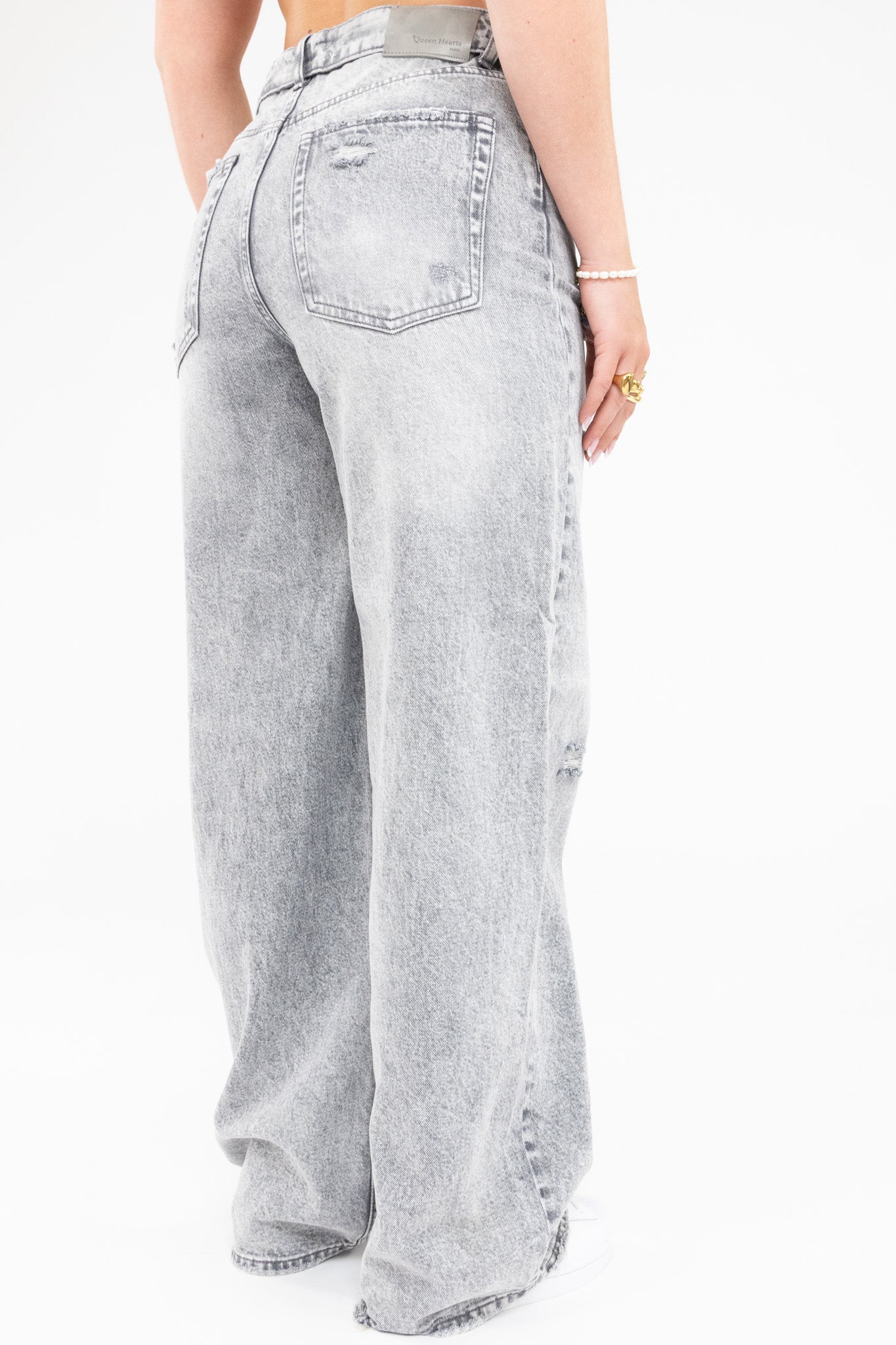 Viral Fold Over Jeans