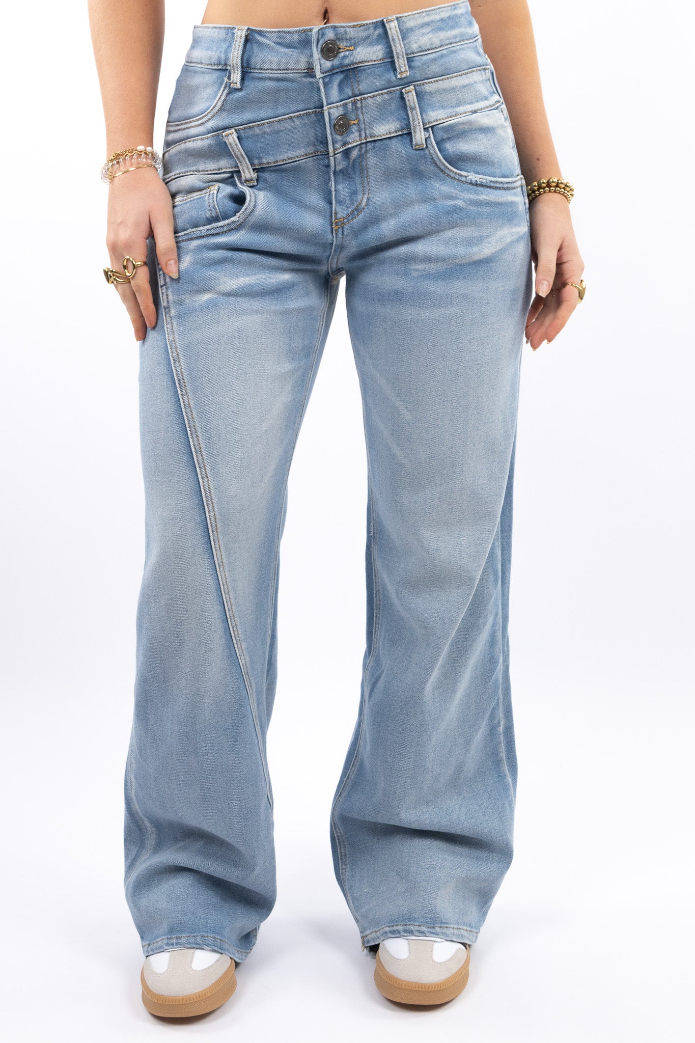 Double Waist Jeans
