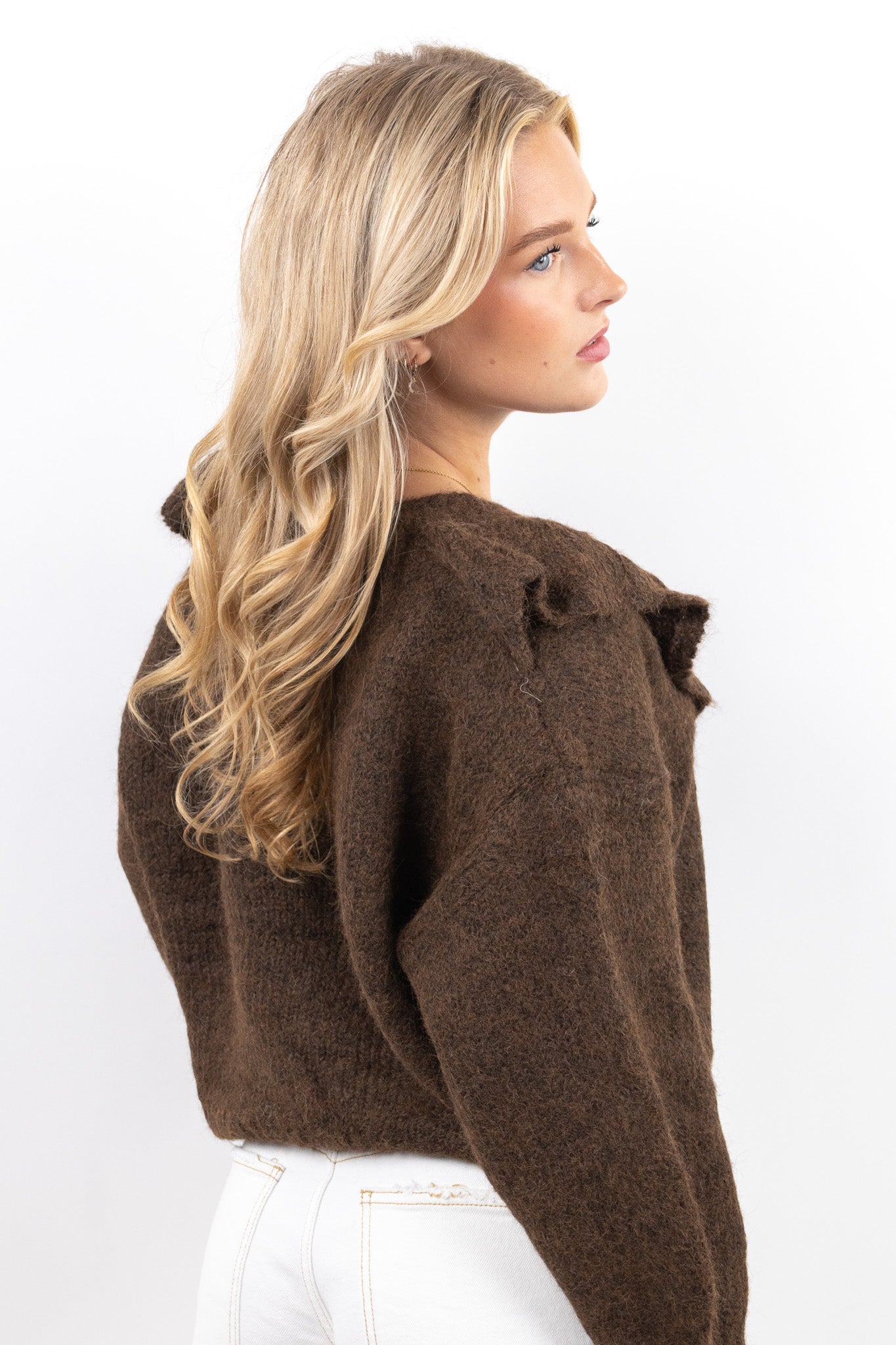 Soft Ruffle Knit