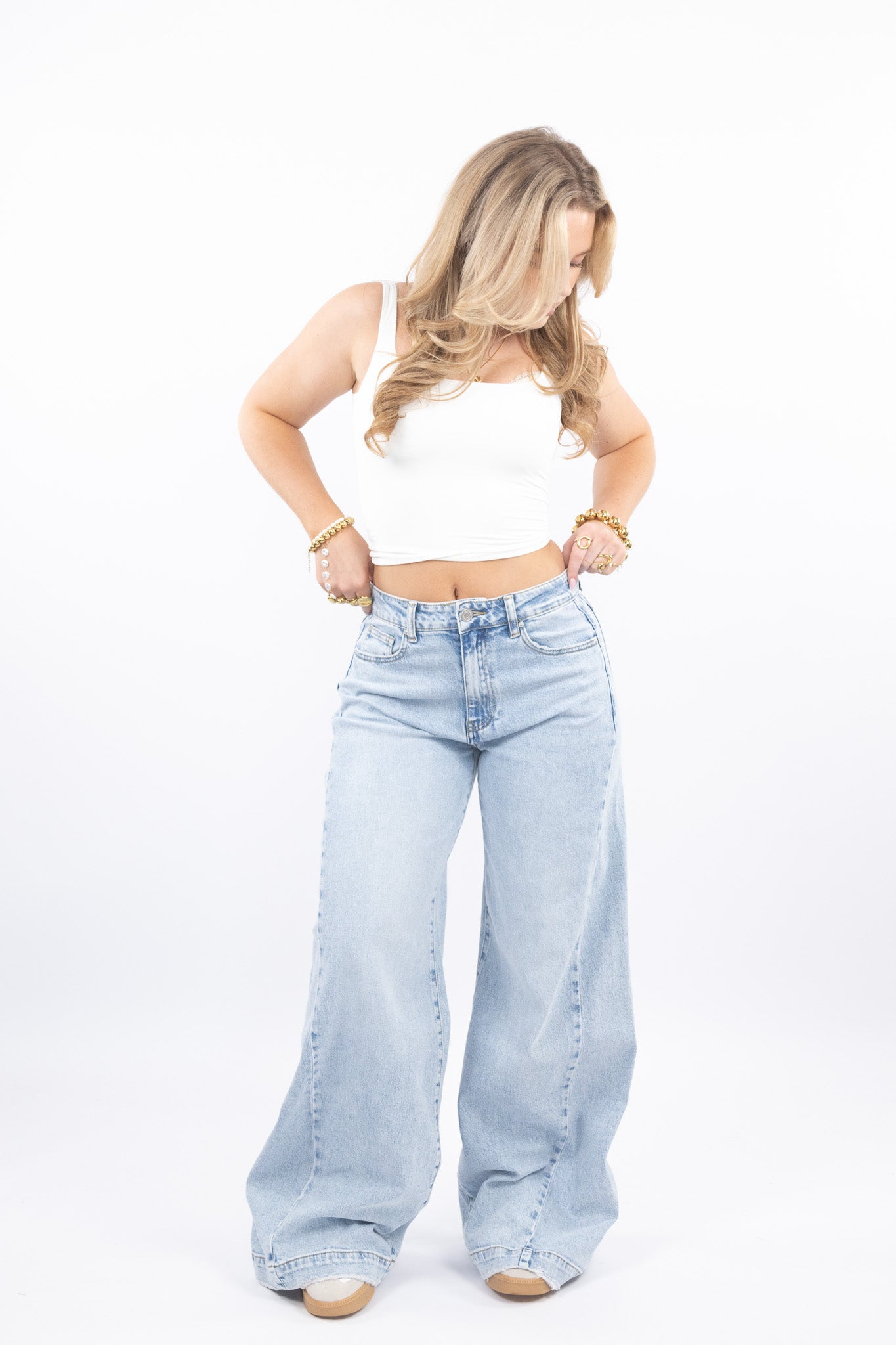 Blaze Vintage Wide Leg Jeans