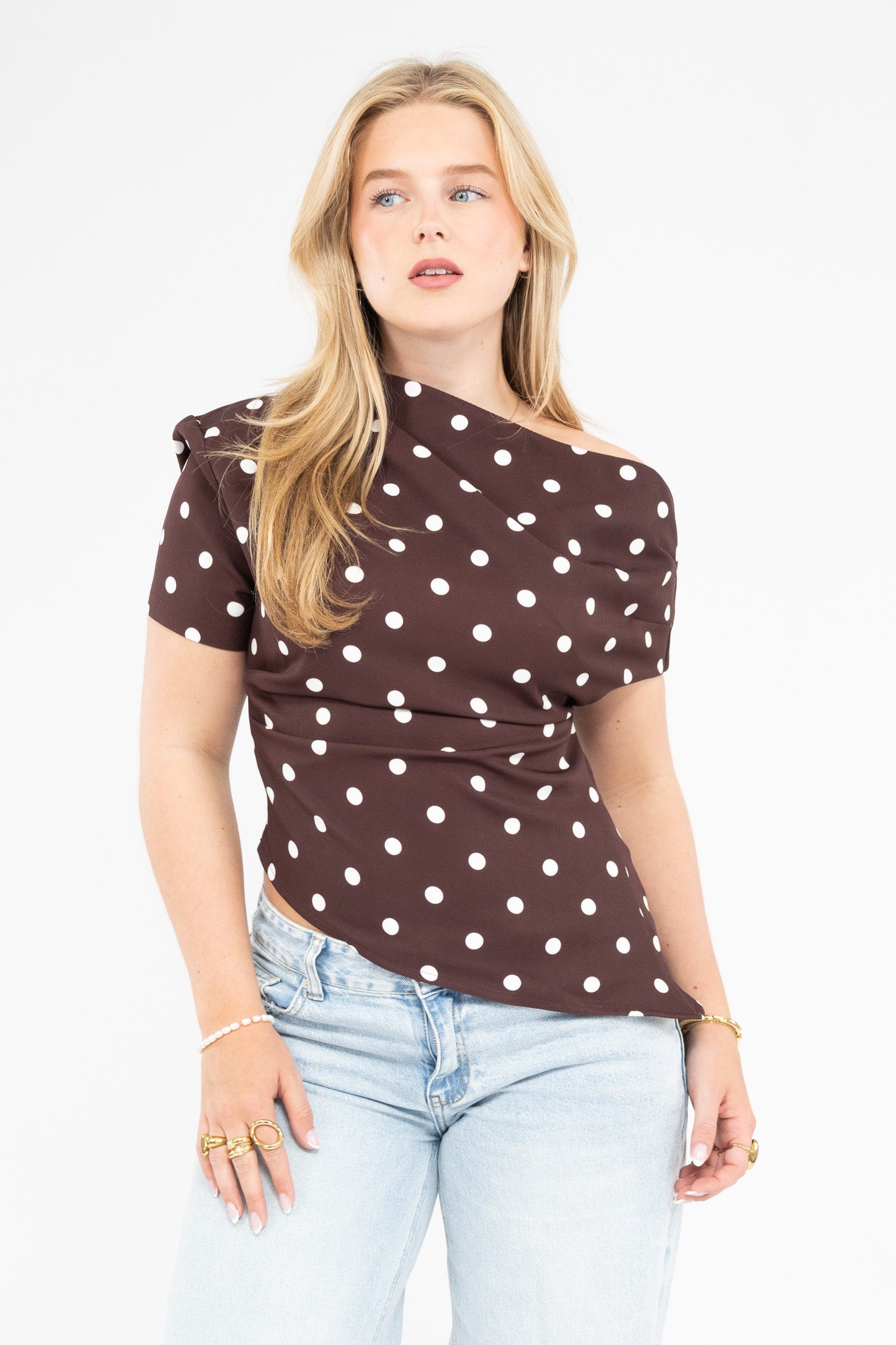 It Girl Polka Top