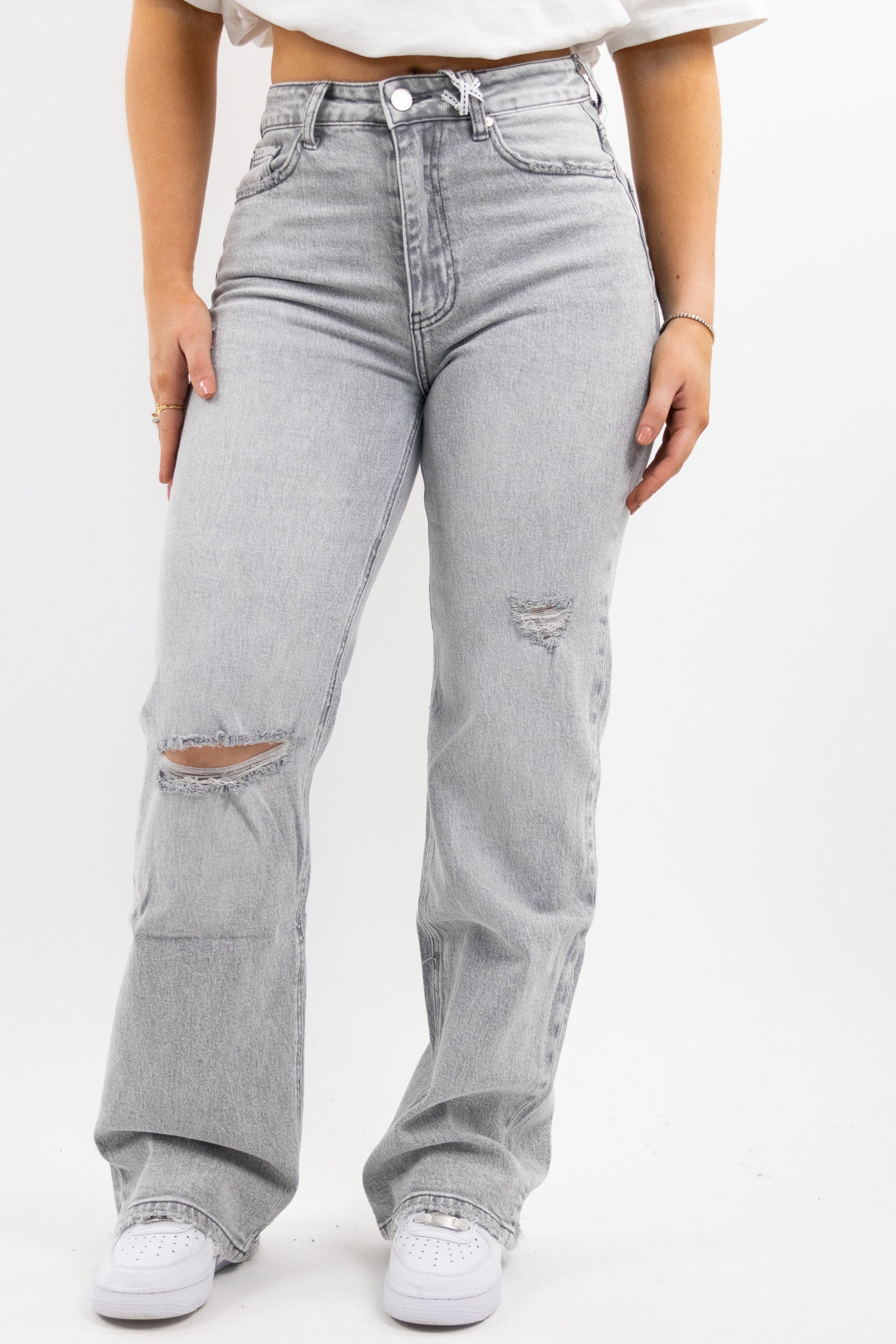 Maelis wide leg jeans - stretch