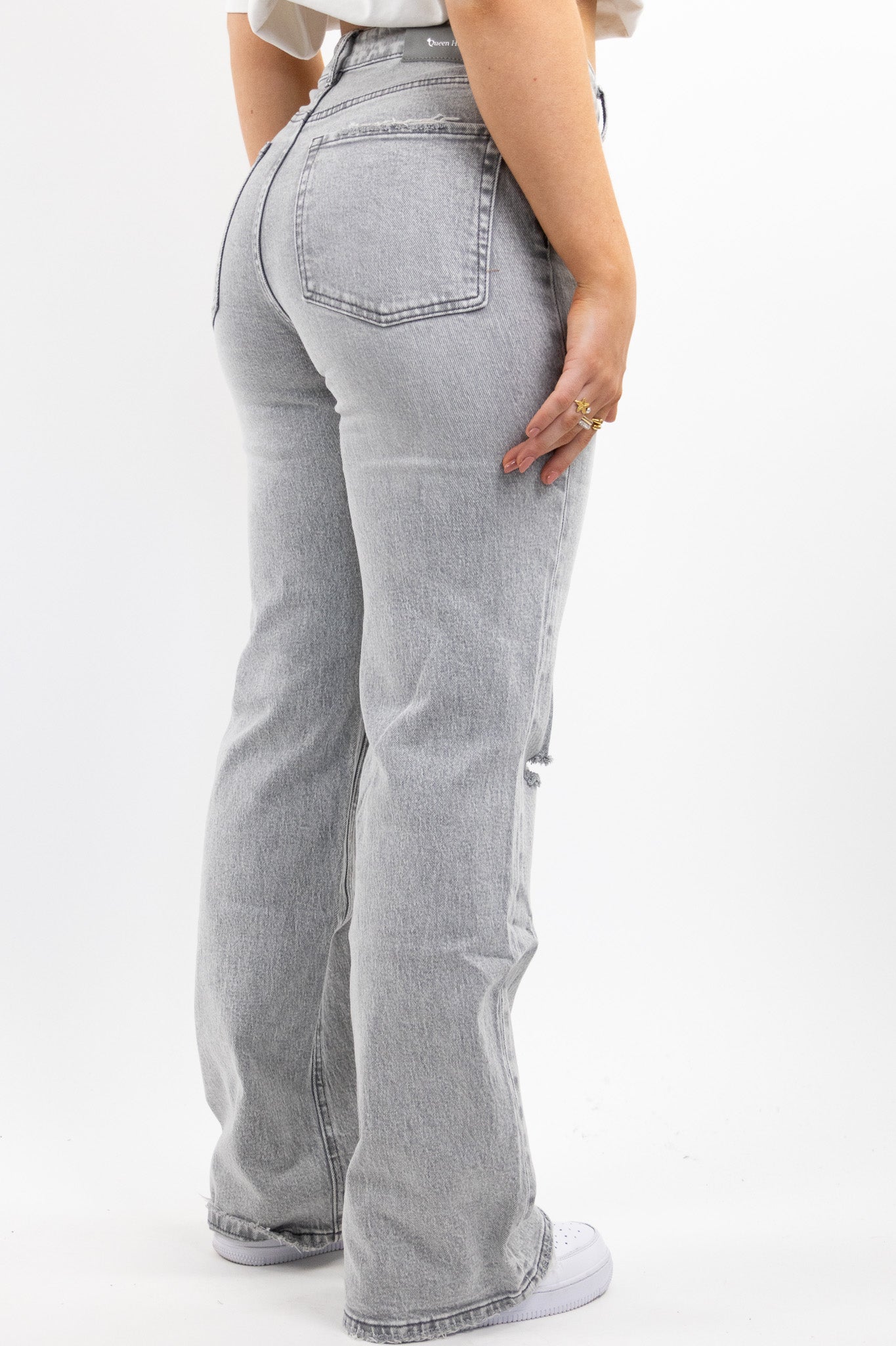 Maelis wide leg jeans - stretch