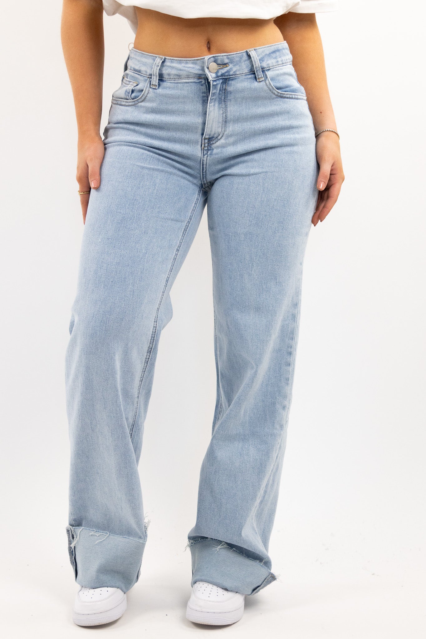 Ruby wide leg jeans - stretch