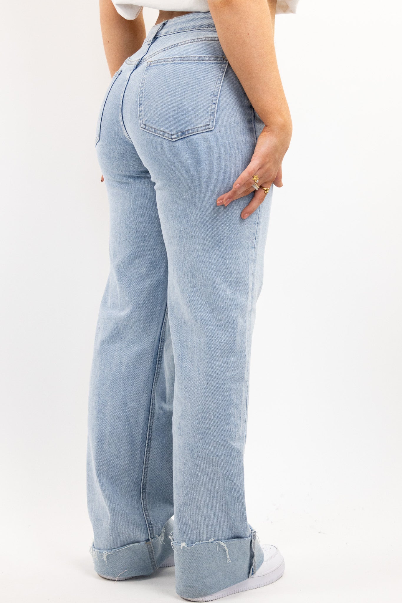 Ruby wide leg jeans - stretch