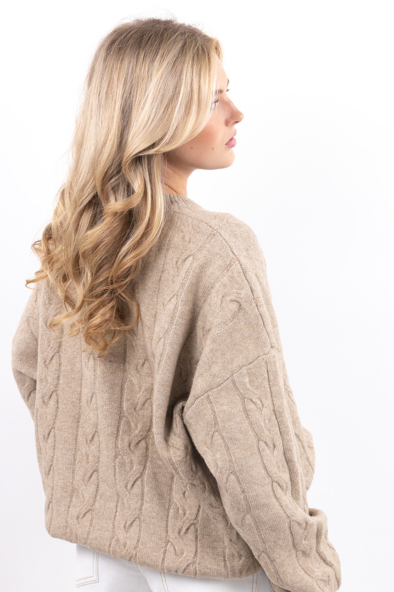 Relaxed Cable Knit