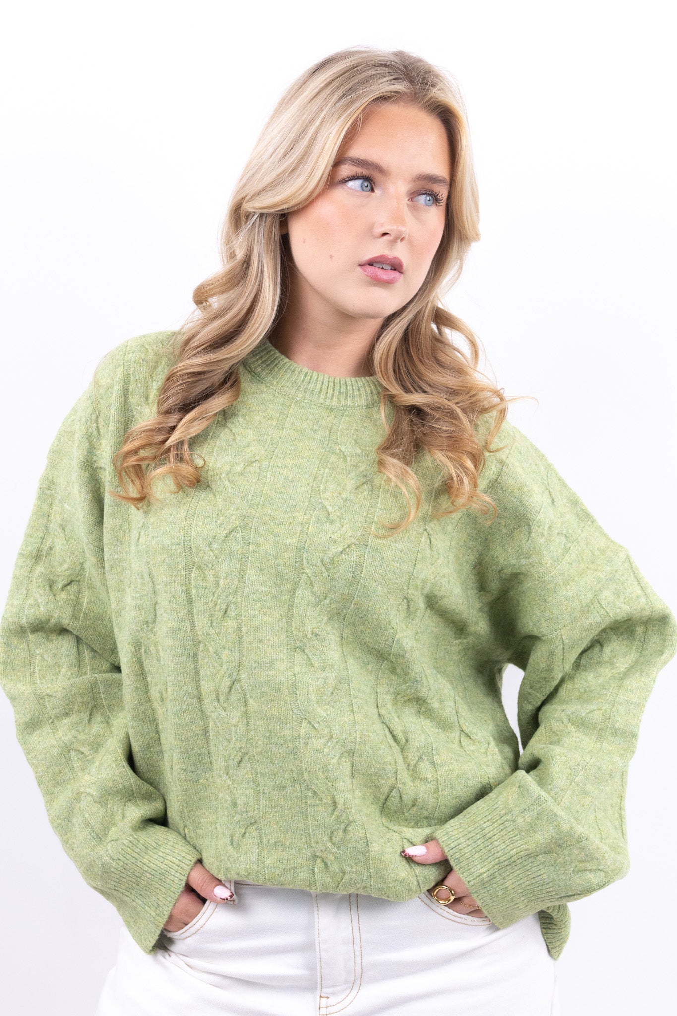 Relaxed Cable Knit