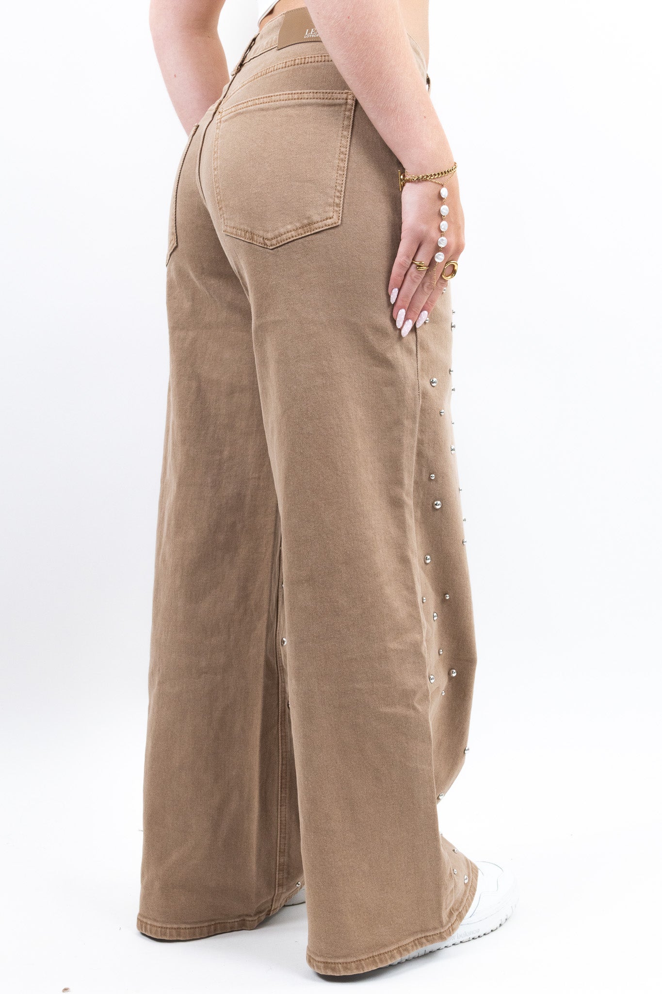 Studded Baggy Jeans