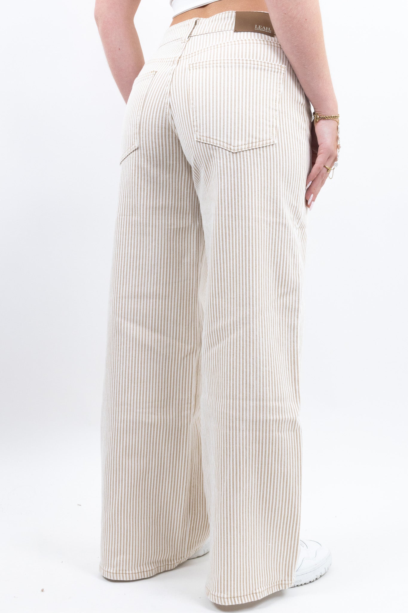 Striped Baggy Jeans