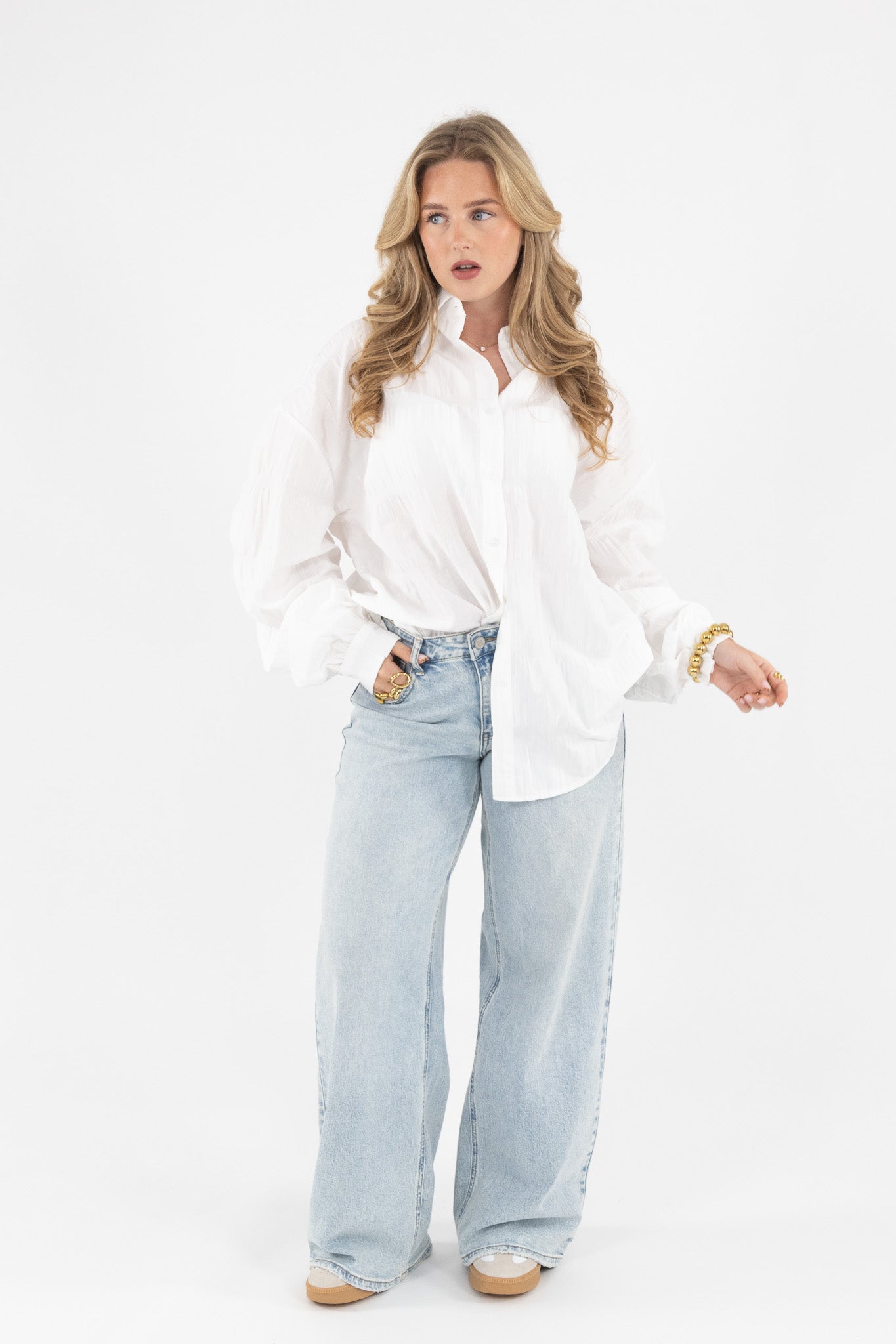 Chic Textured Blouse