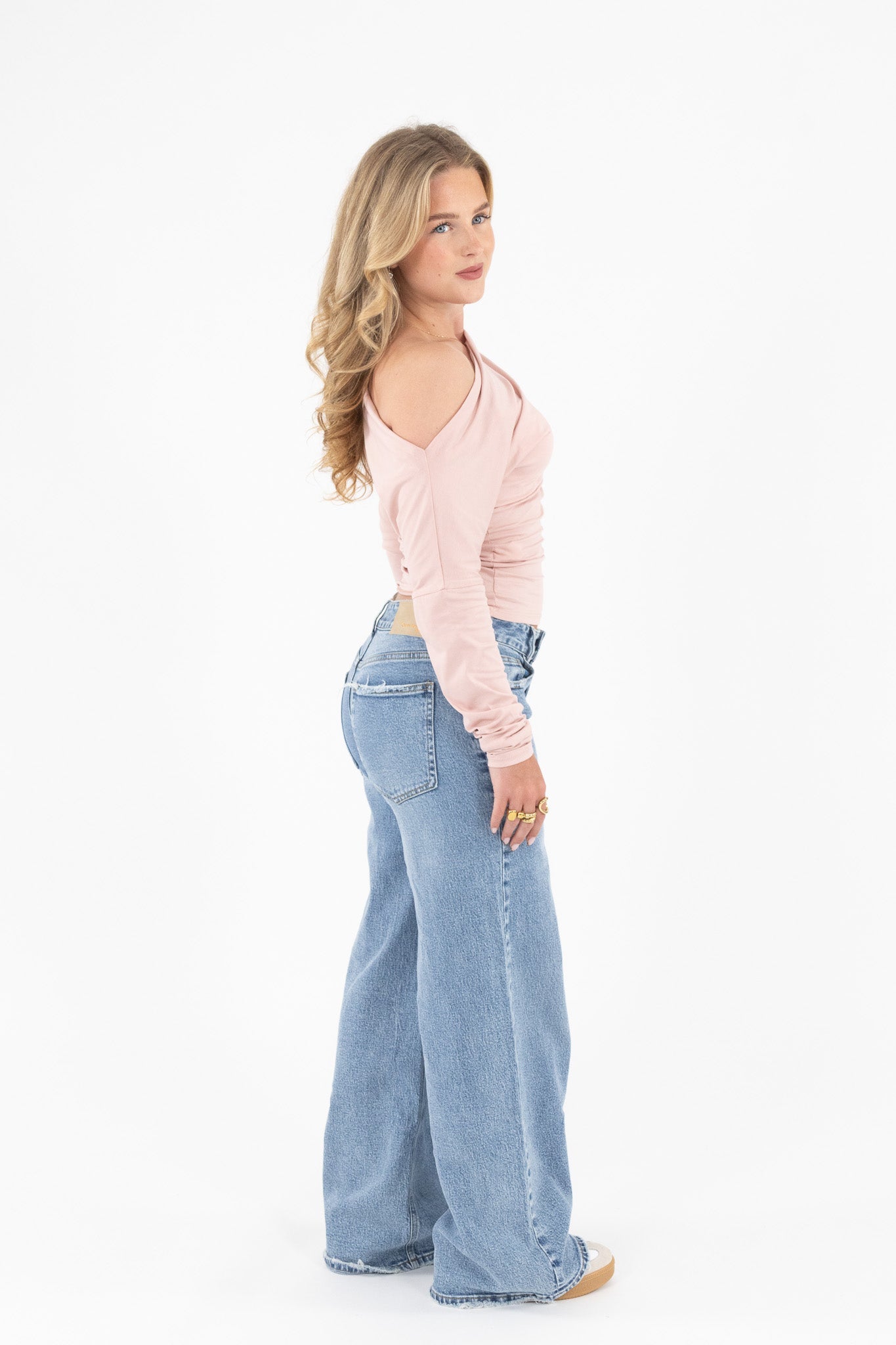 Tailored One Shoulder Top