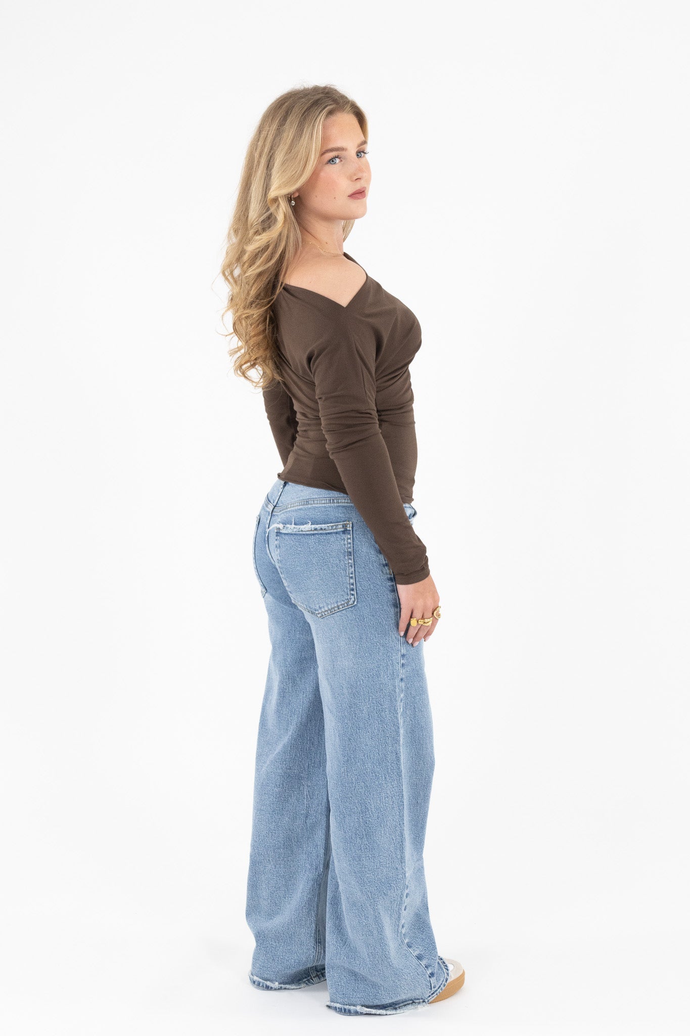 Tailored One Shoulder Top