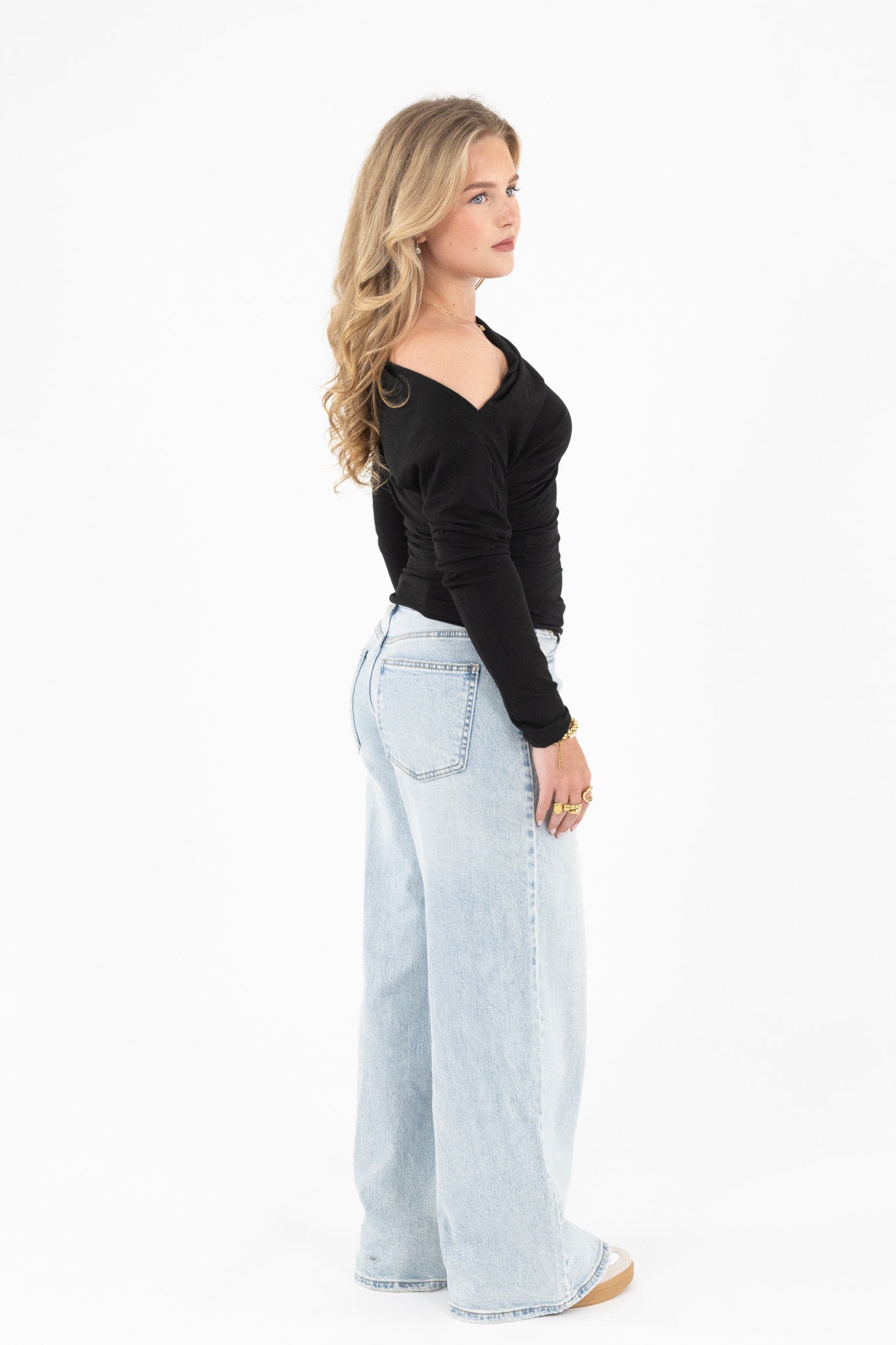 Tailored One Shoulder Top
