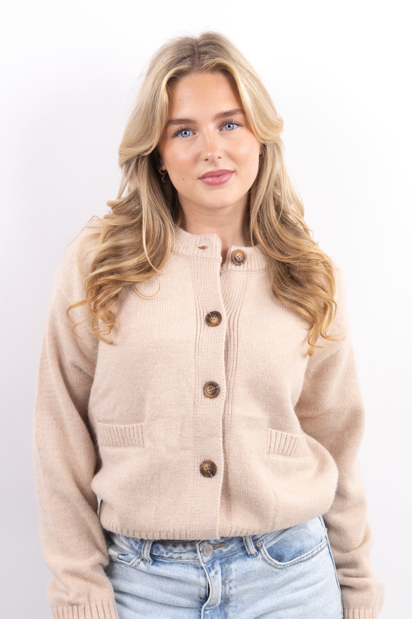 Classic Wool Look Cardigan