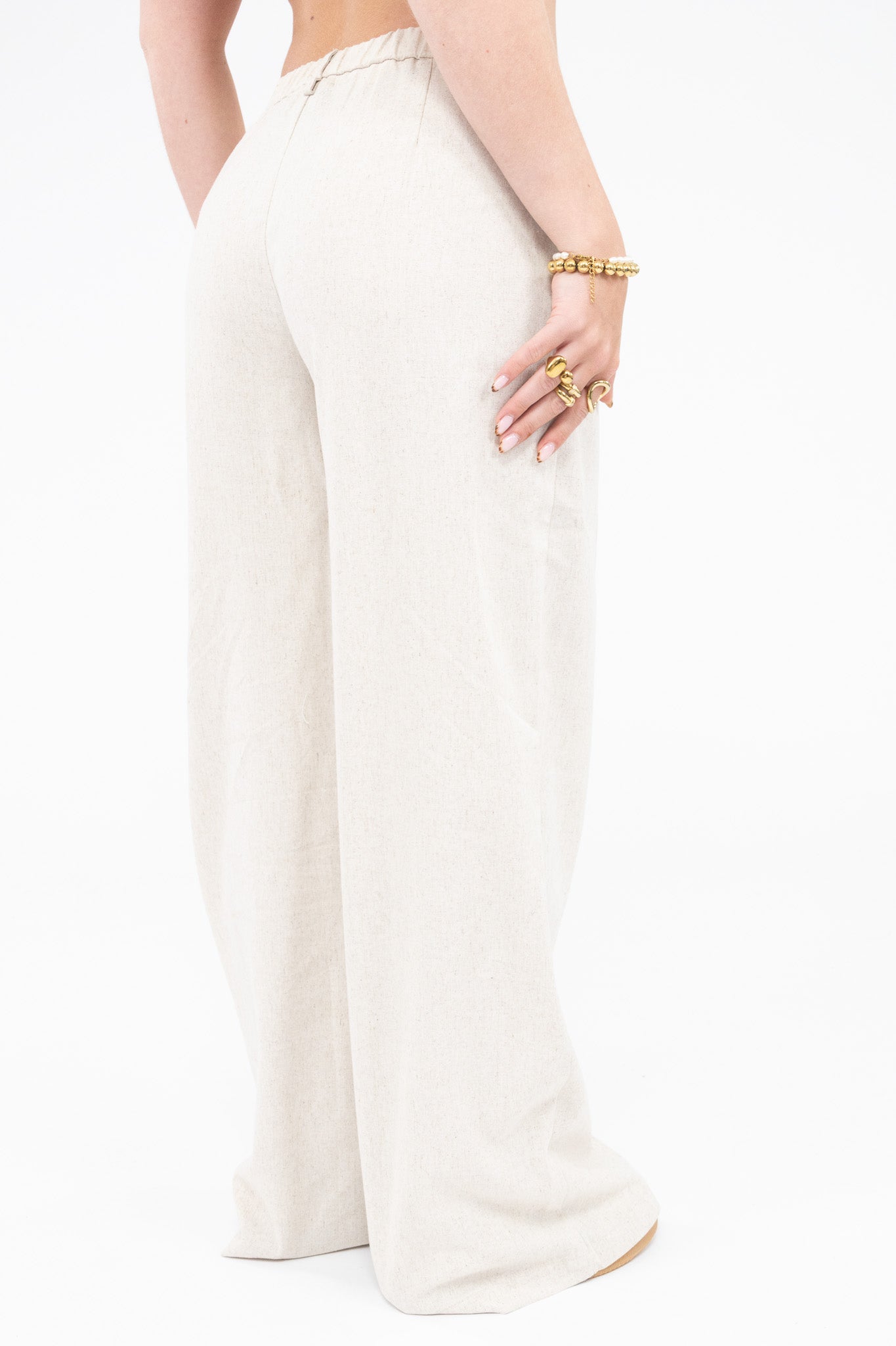 Linen Wide Leg Pants