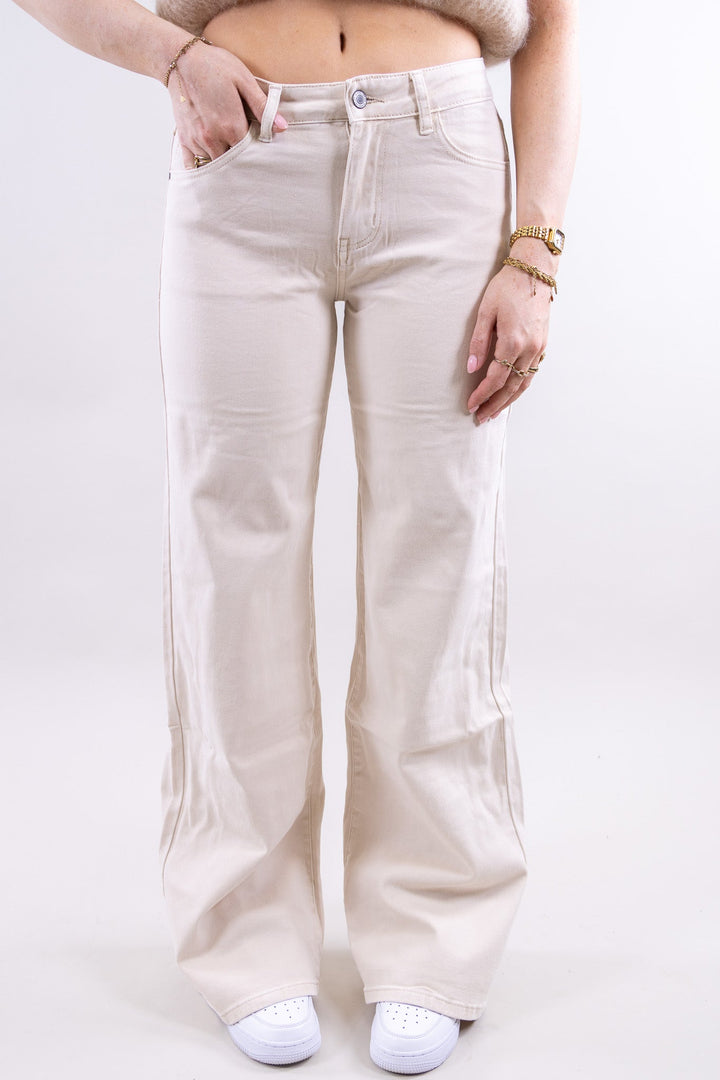 Liora wide leg jeans tall - stretch
